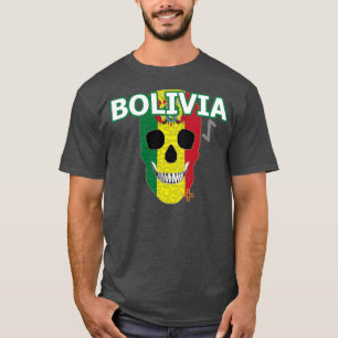 HANDSKULL Bolivia t-shirt basis B2
