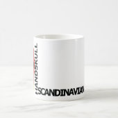 HANDSKULL Bolivie classique Mug O4 (Centre)