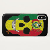 HANDSKULL Bolivie coque iPhone X B2 (Dos (Horizontal))