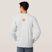 HANDSKULL Brésil long feutre T-shirt B2 (Dos entier)
