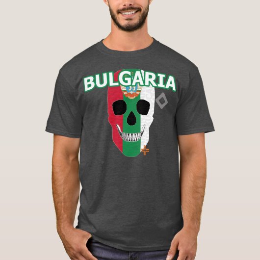 HANDSKULL Bulgaria t-shirt basic B2 (Devant)