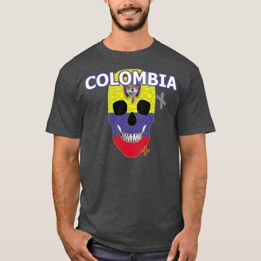 HANDSKULL Colombie t-shirt basique B2 (Devant)