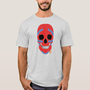 HANDSKULL Crazy Head t-shirt basique B2