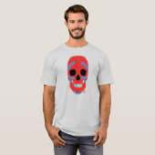 HANDSKULL Crazy Head t-shirt basique B2 (Devant entier)