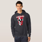 HANDSKULL Denmark Hooded Sweatshirt B2 (Voorkant volledig)