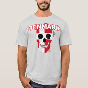 HANDSKULL Denmark t-shirt basis B2