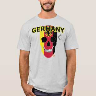 HANDSKULL Duitsland t-shirtbasis B2 T-shirt