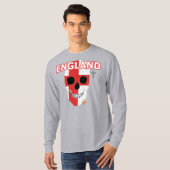 HANDSKULL England T-shirt à manches longues B2 (Devant entier)