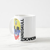 HANDSKULL Equateur Classique Mug O4 (Devant gauche)