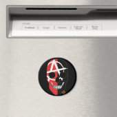 HANDSKULL FAI ronde magneet B2 (Insitu (Vaatwasser))