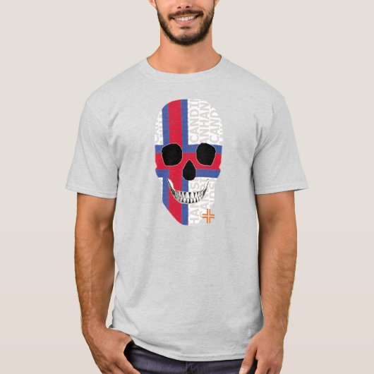 HANDSKULL Faroe Islands T-shirt Basic B2 (Voorkant)
