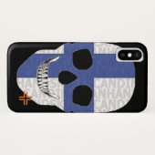 HANDSKULL Finlande coque iPhone X B2 (Dos (Horizontal))