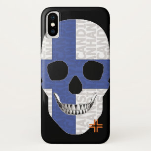 HANDSKULL Finlande coque iPhone X B2