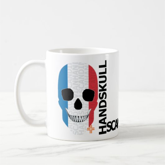 HANDSKULL France Classic Mug O4 (Gauche)
