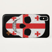 HANDSKULL Géorgie coque iPhone X B2 (Dos (Horizontal))