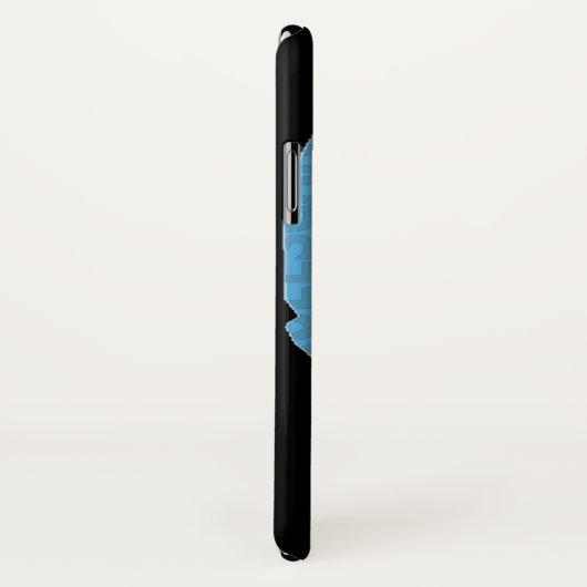 HANDSKULL Guatemala coque iPhone X B2 (Dos/Droite)