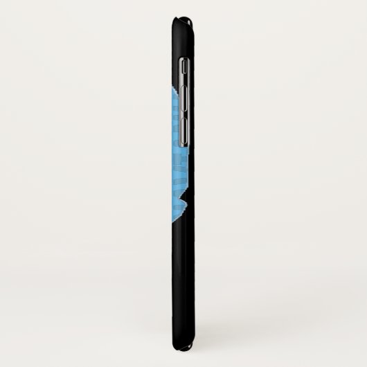 HANDSKULL Guatemala hoesje iPhone X B2 (Achterkant/links)