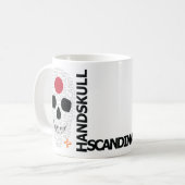 HANDSKULL Japon classique Mug O4 (Devant gauche)
