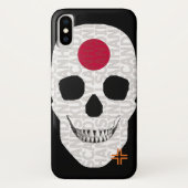 HANDSKULL Japon coque iPhone X B2 (Dos)