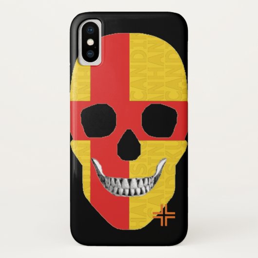 HANDSKULL Kalmar coque iPhone X B2 (Dos)