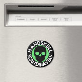 HANDSKULL LIV Arlequin aimant rond P3 (In Situ (Lave-vaisselle))