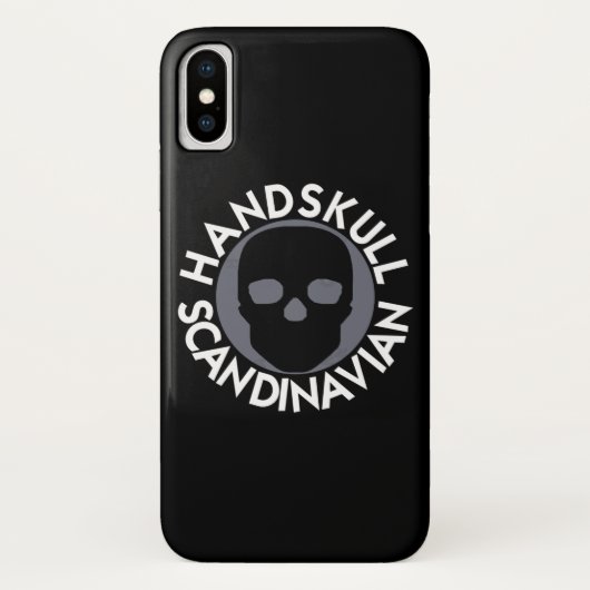 HANDSKULL LIV Sinker coque iPhone X P3 (Dos)