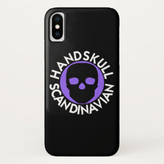 HANDSKULL LIV Violet hoesje iPhone X P3