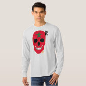 HANDSKULL Maroc Long T-shirt à manches B2 (Devant entier)