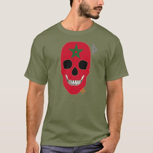 HANDSKULL Maroc t-shirt basique B2 (Devant)