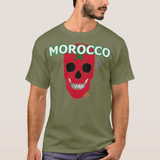 HANDSKULL Maroc t-shirt basique B2 (Devant)