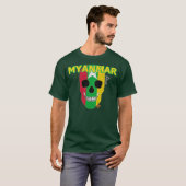 HANDSKULL Myanmar T-shirt Basic B2 (Voorkant volledig)
