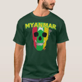 HANDSKULL Myanmar T-shirt Basic B2 (Voorkant)
