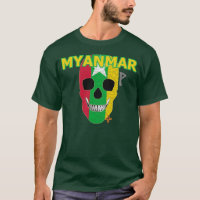 HANDSKULL Myanmar t-shirt basique B2