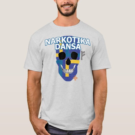 HANDSKULL Narkotika Dansa T-shirt basique B2 (Devant)