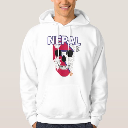 HANDSKULL Nepal Geboste Sweatshirt B2 (Voorkant)