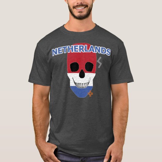 HANDSKULL Netherlands t-shirt Basic B2 (Voorkant)