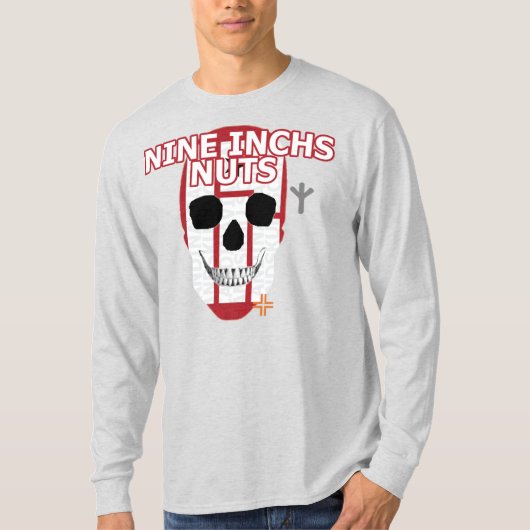 HANDSKULL Neuf Pouces Nuts Long Manches T-shirt B2 (Devant)