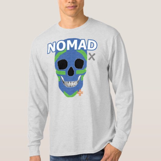 HANDSKULL Nomad Long Meve T-Shirt B2 (Voorkant)