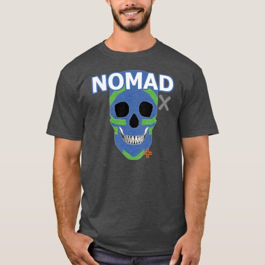 HANDSKULL Nomad t-shirt Basic B2 (Voorkant)