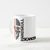 HANDSKULL Nordic Cross Classic Mug O4 (Devant gauche)