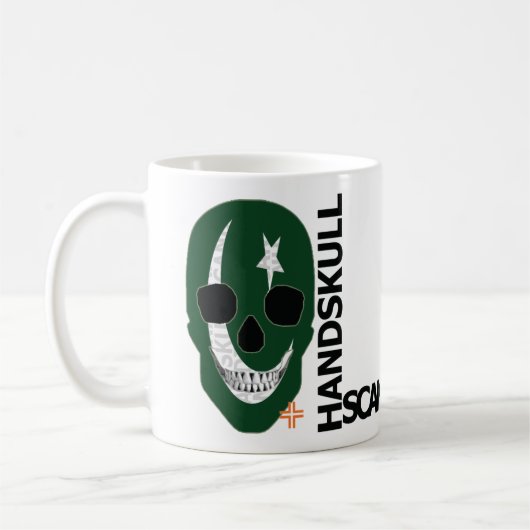 HANDSKULL Pakistan Classic Mug O4 (Gauche)