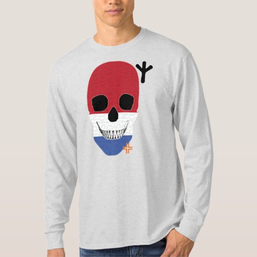 HANDSKULL Pays-Bas T-shirt à manches longues B2 (Devant)