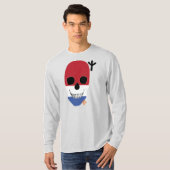 HANDSKULL Pays-Bas T-shirt à manches longues B2 (Devant entier)