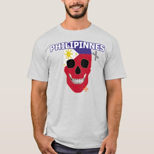 HANDSKULL Philippines T-shirt basique B2 (Devant)