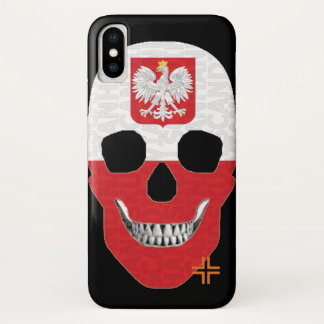 HANDSKULL Polen hoesje iPhone X B2