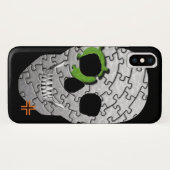 HANDSKULL Puzzle coque iPhone X B2 (Dos (Horizontal))