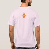 HANDSKULL Rebel T-shirt rose basique B2 (Dos)