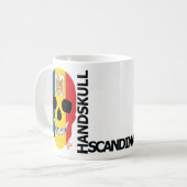 HANDSKULL Roumanie Mug classique O4 (Devant gauche)