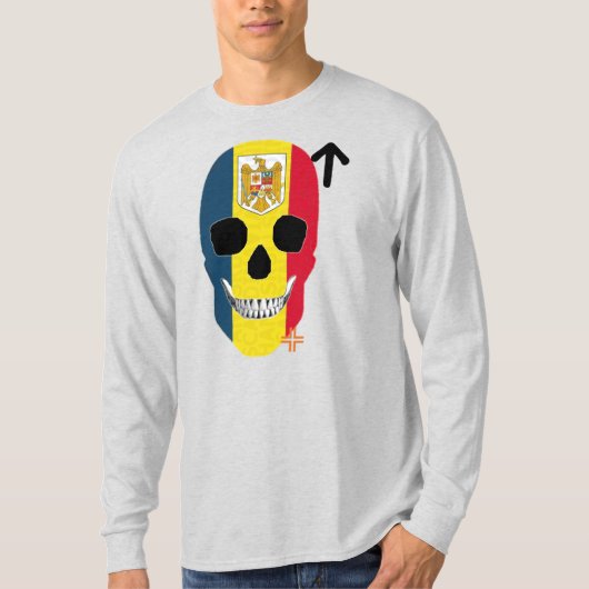 HANDSKULL Roumanie T-shirt à manches longues B2 (Devant)