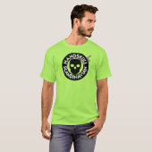 HANDSKULL T-shirt LIV Lime basique P4 (Devant entier)